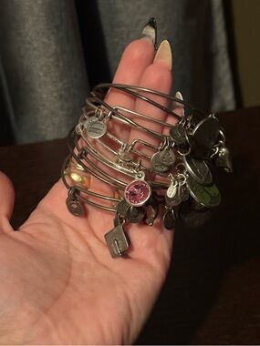 Bundle Alex and Ani Bracelet Bangles Silver Bracelets